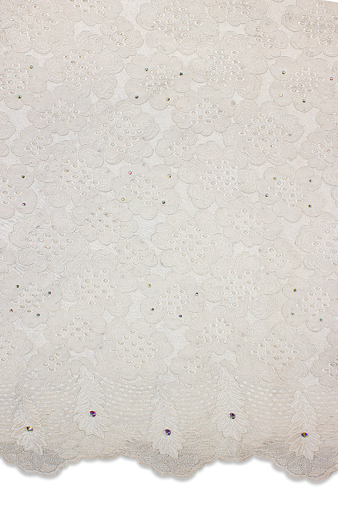 Celebrant Swiss Voile Lace - SWC031 - White