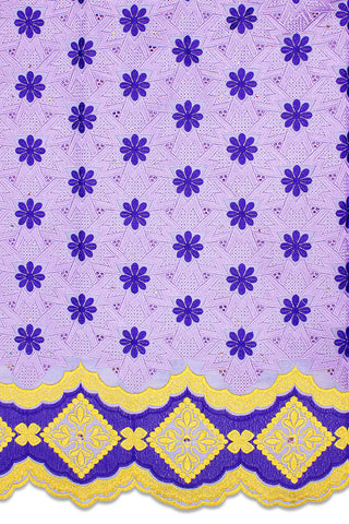 Celebrant Swiss Voile Lace - SWC074 - Lilac & Purple